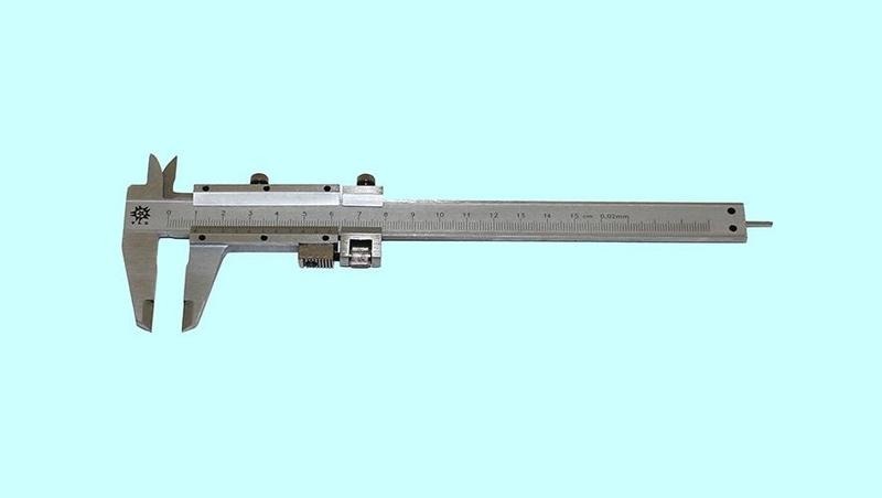Штангенциркуль 0 - 150 ШЦ-I (0,05) с устройством точной установки рамки, с глубиномером "TLX" — фото товара