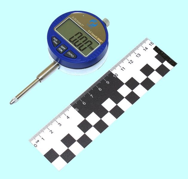 Индикатор Часового типа ИЧ-25 электронный, 0-25 мм цена дел.0.01 (без ушка) "CNIC" (102) — фото товара