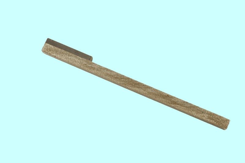 Брусок алмазный Тип 03 (плоский радиусный) 40х 8х3х160 R8 АС4 100/80 100% В2-01, 4,2 карат — фото товара