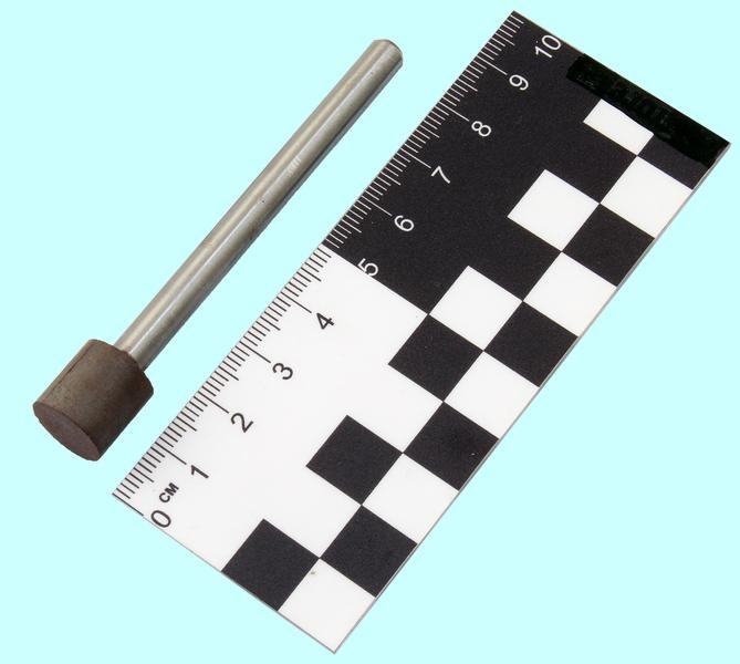 Головка алмазная цилиндрическая d12,0х 6х12х80мм AW(ГЦ) SSD-2(АС4)  80/63 100% В2-01 с хвостовиком "CNIC" — фото товара