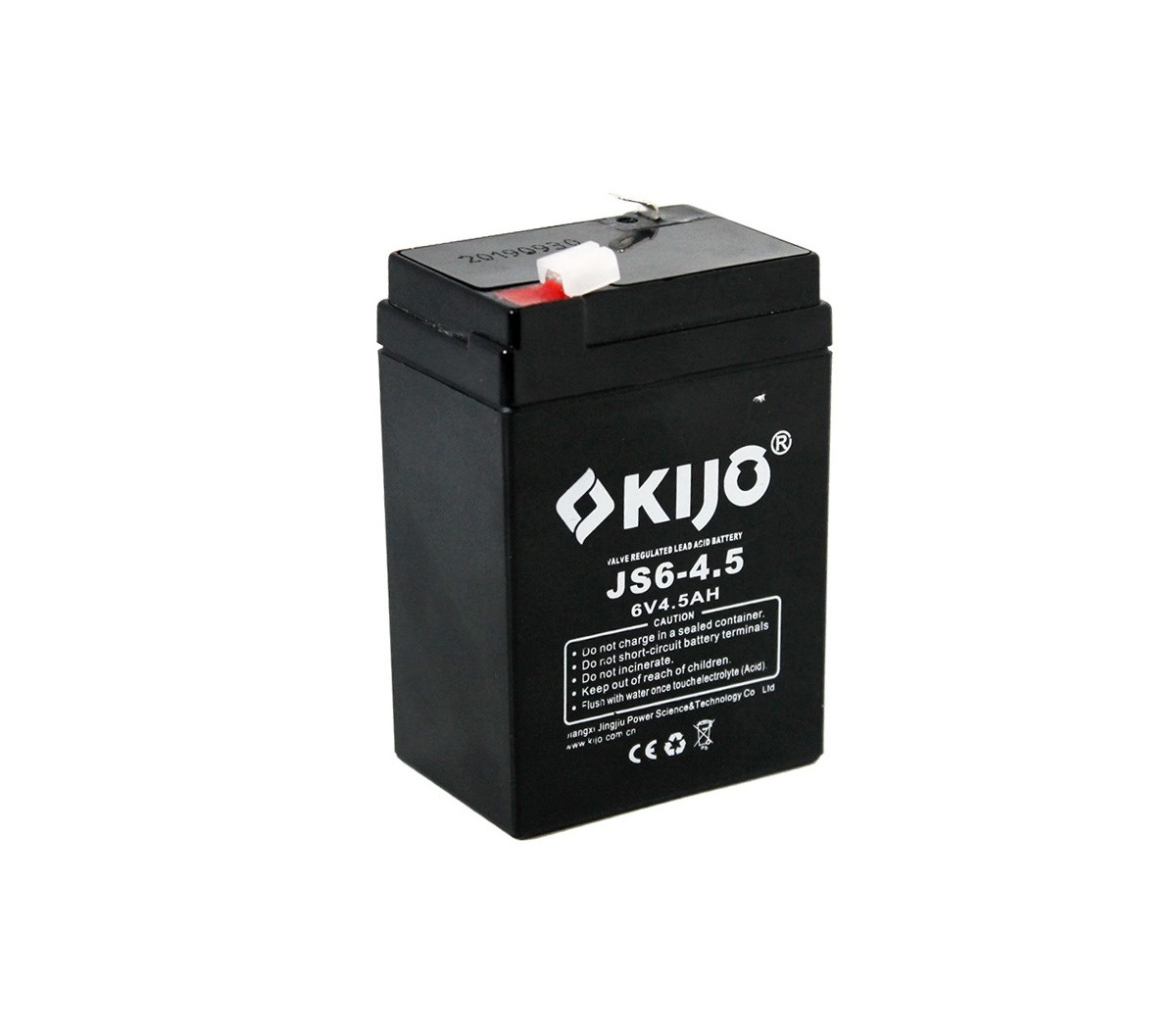 Аккумулятор свинцово-кислотный герм. (GEL) 6В/4.5Ач 70х47х104 для WH-25ES/CW(Z)/OCS — фото товара