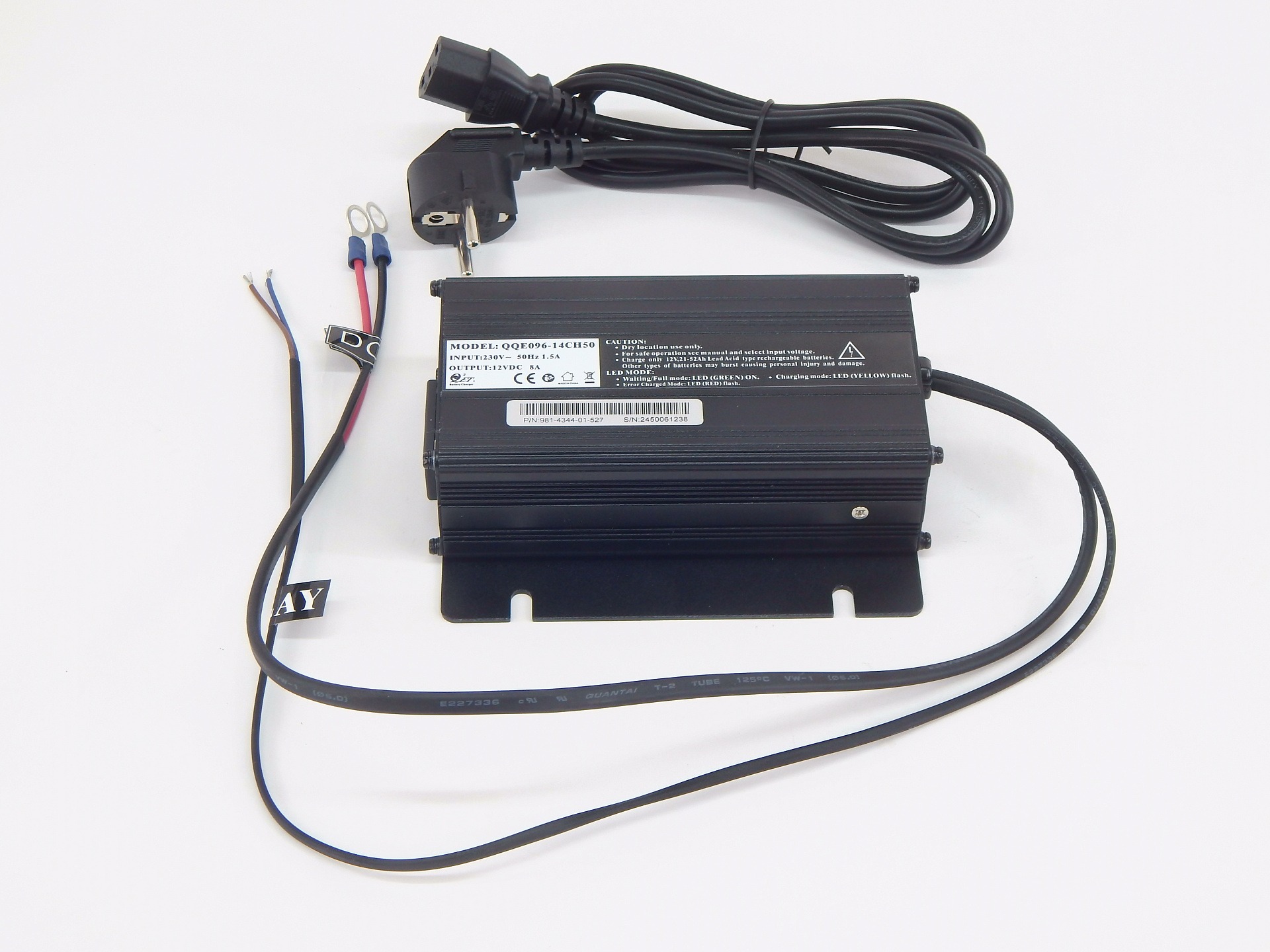 Зарядное устройство для тележек EHLS1000N\1500N 12V/8A (Charger) — фото товара