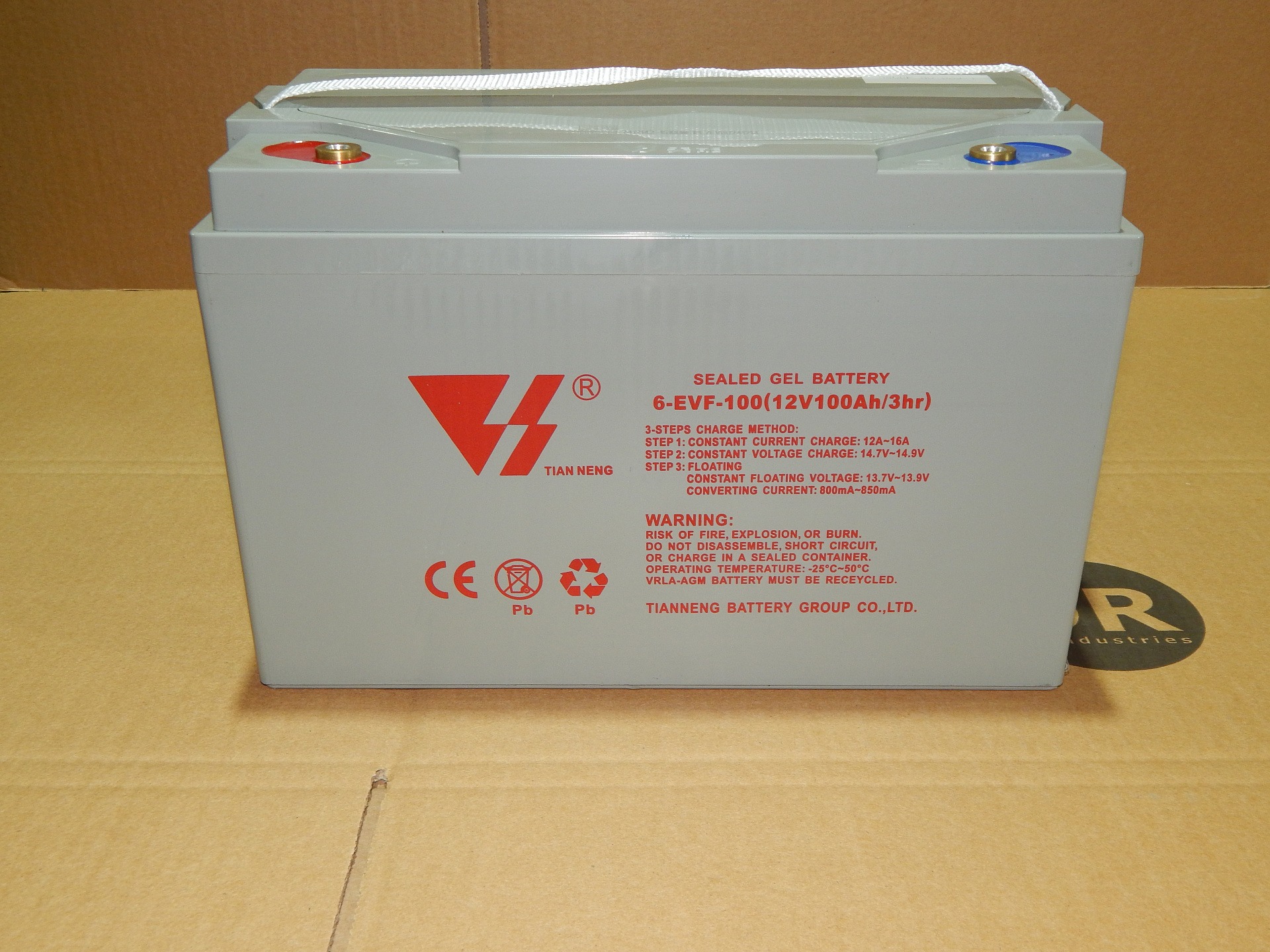 Набор аккумуляторов (GEL) 12/100 В/Ач (330х170х215 х 2 шт) для COMPACT 56/60T, COMFORT 70 — фото товара