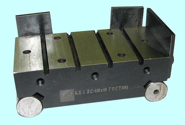 Линейка Синусная тип ЛС 100х 60мм  кл.точн.1 ГОСТ 4046-80 "CNIC" — фото товара