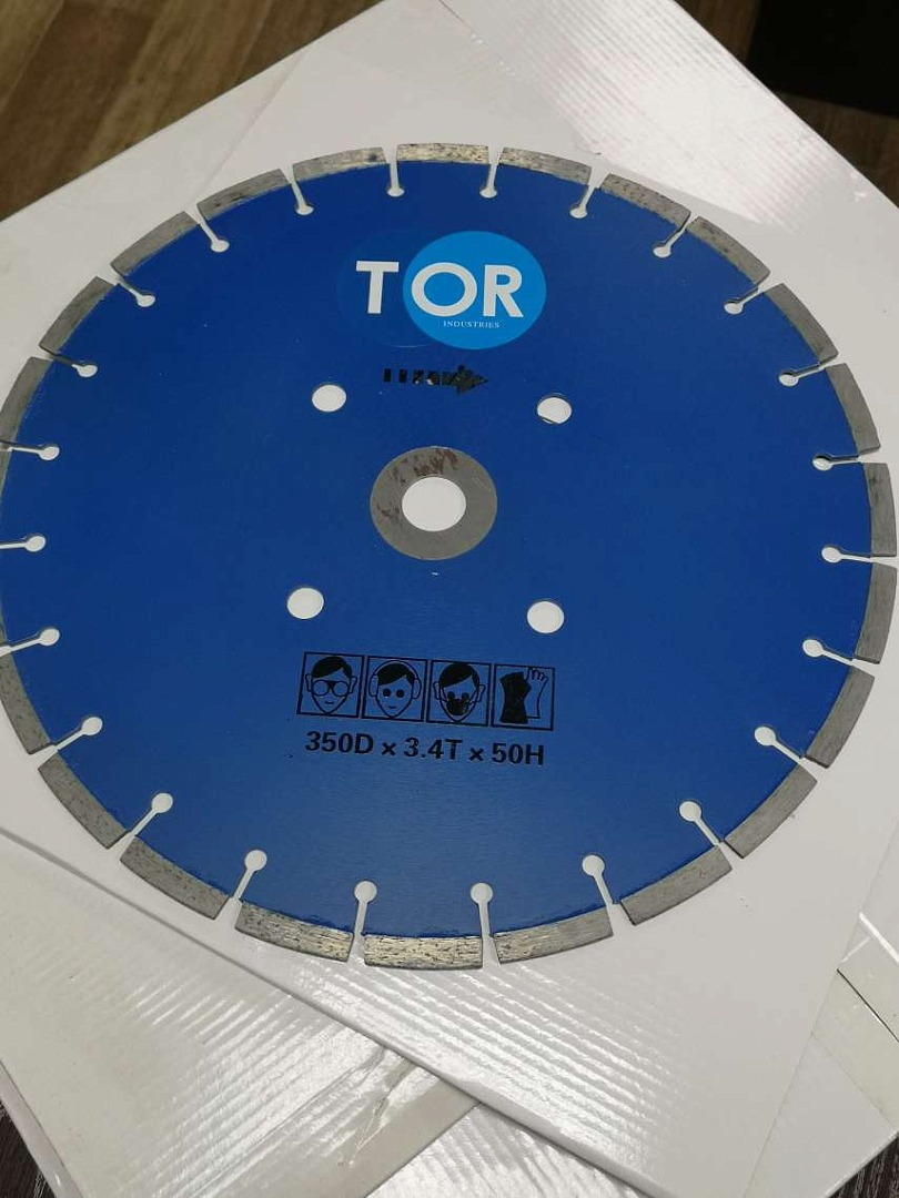 Диск по бетону для швонарезчиков HQR500A-2 (E) 350Dx3,6Tx50H (Cutter Disc 350 mm) — фото товара