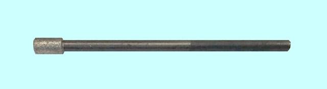 Головка алмазная цилиндрическая d 4,0х 3х 6х60мм АС20  80/63 2 сл. с хвостовиком 0,25карат — фото товара