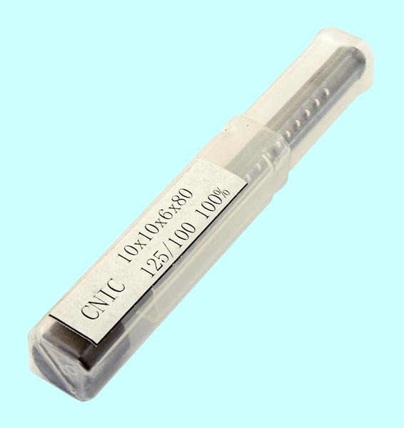 Головка алмазная цилиндрическая d10,0х 6х10х80мм AW(ГЦ) SSD-2(АС4) 125/100 100% В2-01 с хвостовиком "CNIC" — фото товара