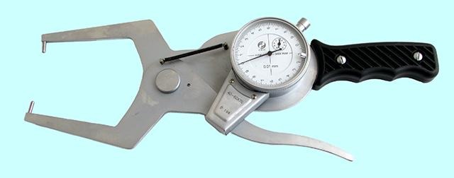 Стенкомер индикаторный рычажный С- 60, (40-60мм), цена дел. 0,01мм, L 70мм "CNIC" (Шан 587-303) — фото товара