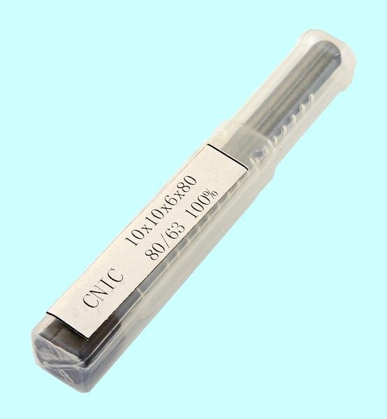 Головка алмазная цилиндрическая d10,0х 6х10х80мм AW(ГЦ) SSD-2(АС4)  80/63 100% В2-01 с хвостовиком "CNIC" — фото товара