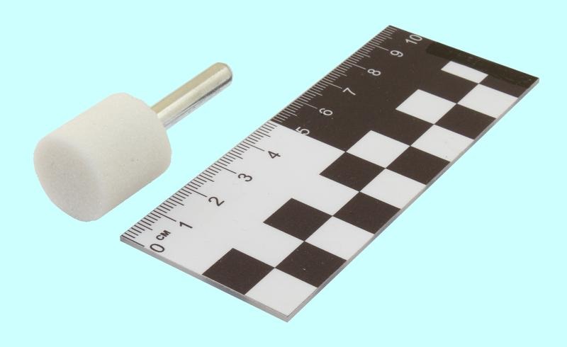 Головка абразивная 20х20х6 AW(ГЦ) 25А F60(25Н) O(СТ1) с хвостовиком "CNIC" — фото товара