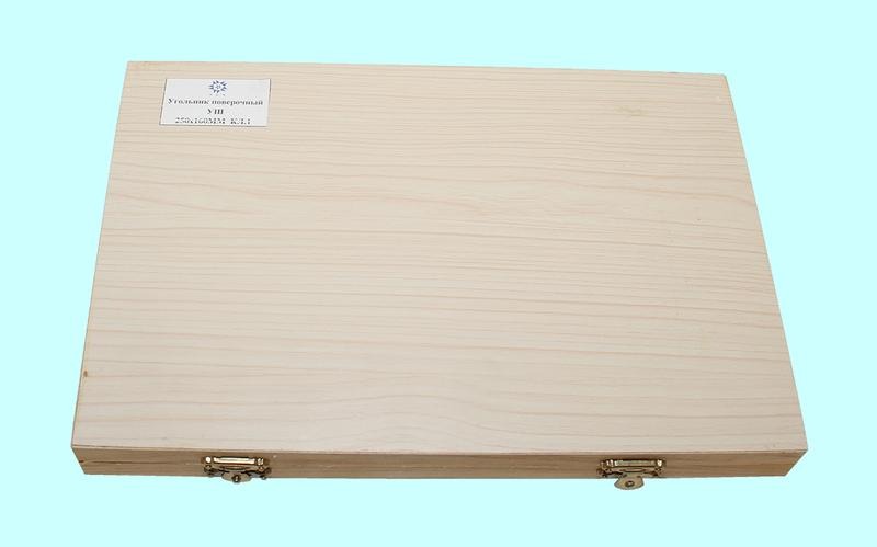 Угольник УШ   200х130  поверочный слесарный с широким осн. кл.т.1 DIN 875 "TLX" (ZT07-121) — фото товара