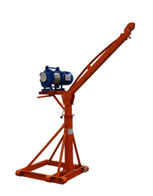 Мини-кран строительный TOR KM с поворотной стрелой и лебедкой KCD 500 кг 60 м 380В — фото товара