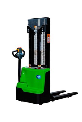 Штабелер самоходный 1,5 т 2,0 м TOR WS15H-2000SC PRO Li-ion 24/100 В/Ач контр. скорости подъема — фото товара