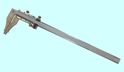 Штангенциркуль 0 - 400 ШЦ-III (0,02) с устройством точной установки рамки H-100мм "TLX" (HV190S-202) нерж. сталь — фото товара