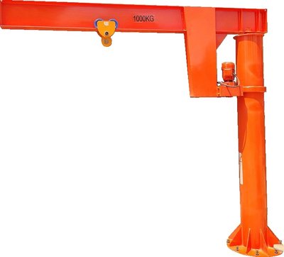 Кран консольный поворотный электрический TOR JIB г/п 1000 кг, высота 3 м, стрела 3 м — фото товара